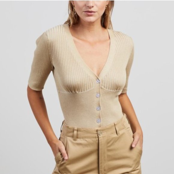 Hansen & Gretel Bernie Ribbed Cardigan | MEDIUM - Picture 2 of 10